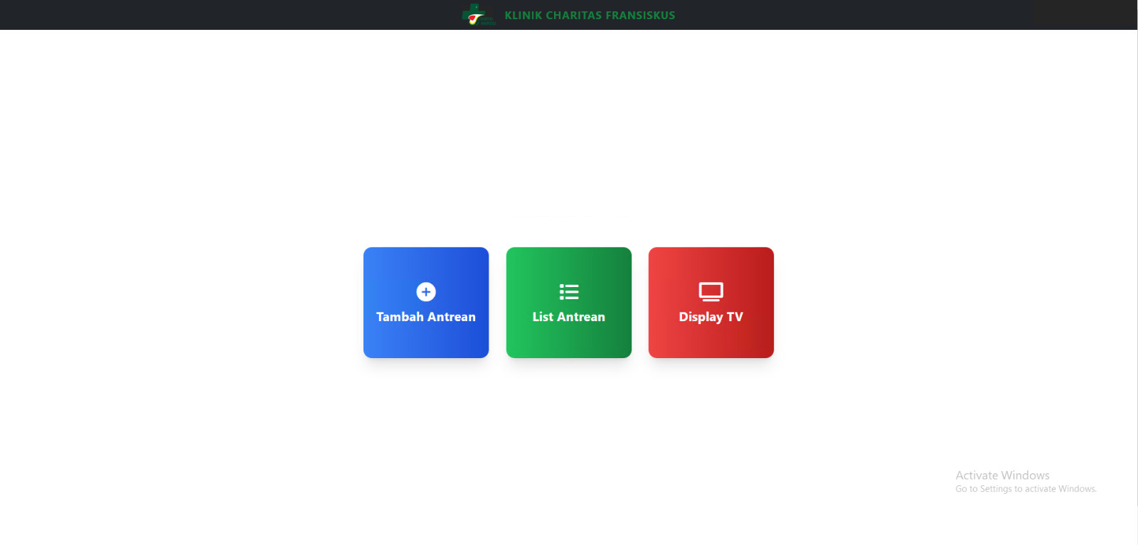 Queue Dashboard with Mobile JKN
