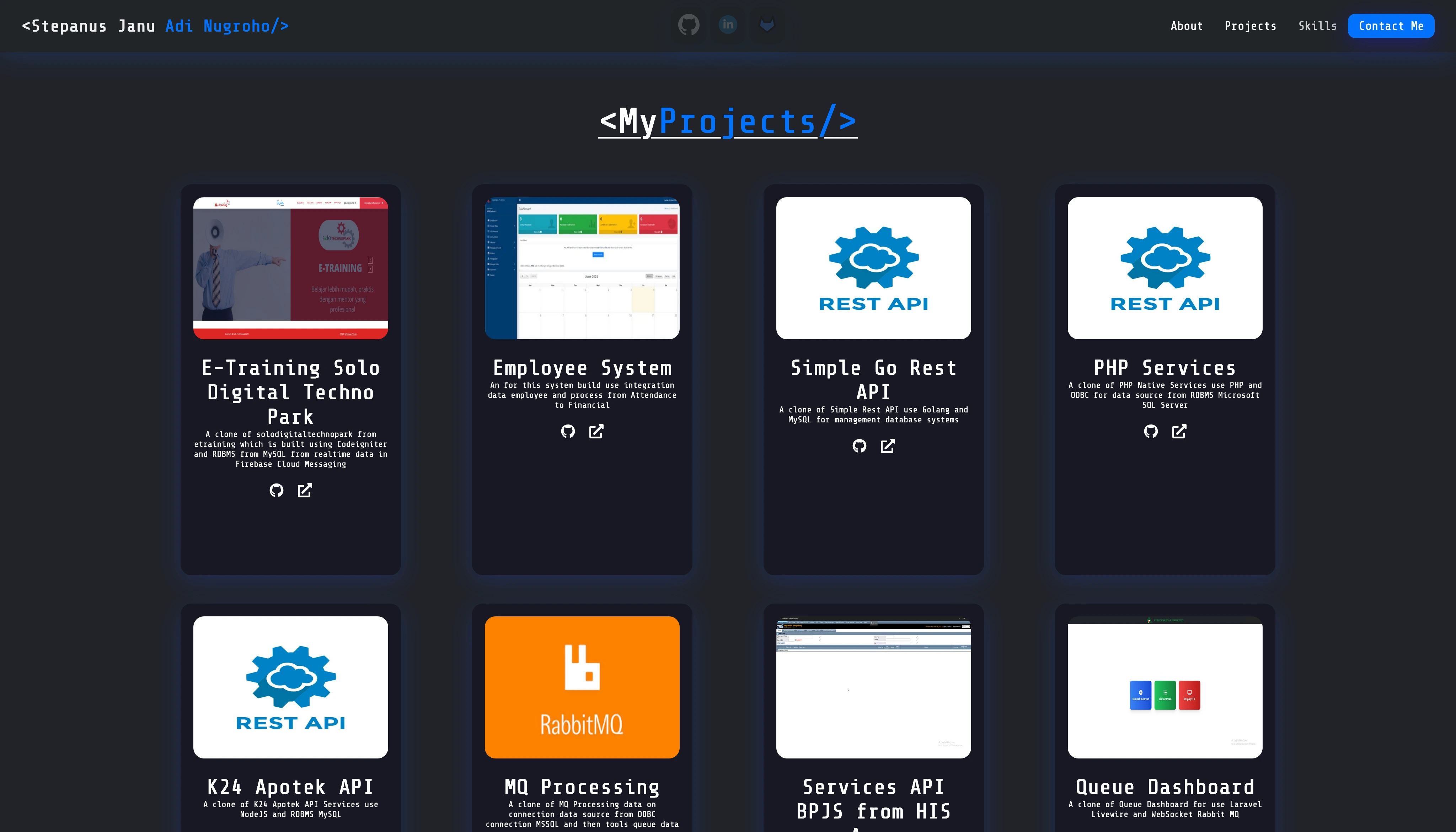 Portfolio project preview